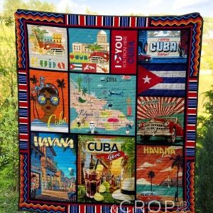 Cuba Quilt Blanket  Quilt
